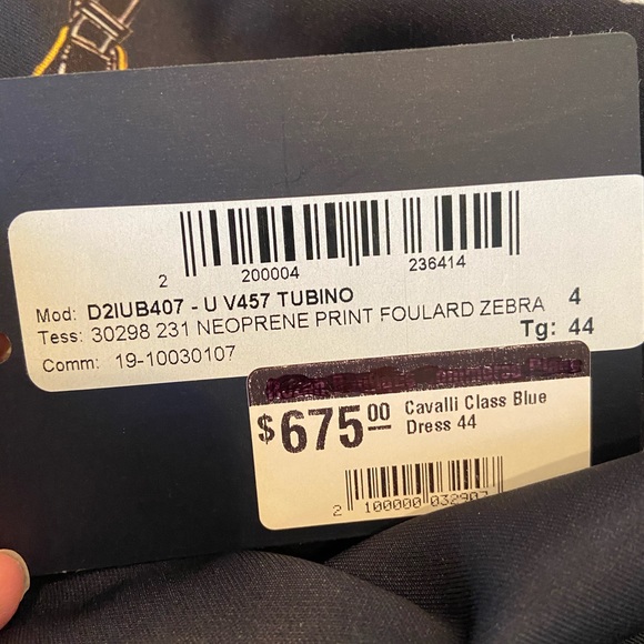 Cavalli Class Neoprene Print Zebra - Picture 3 of 4